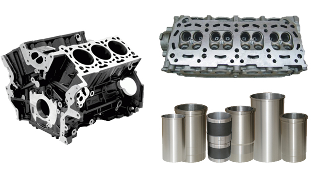 缸體、缸蓋、缸套