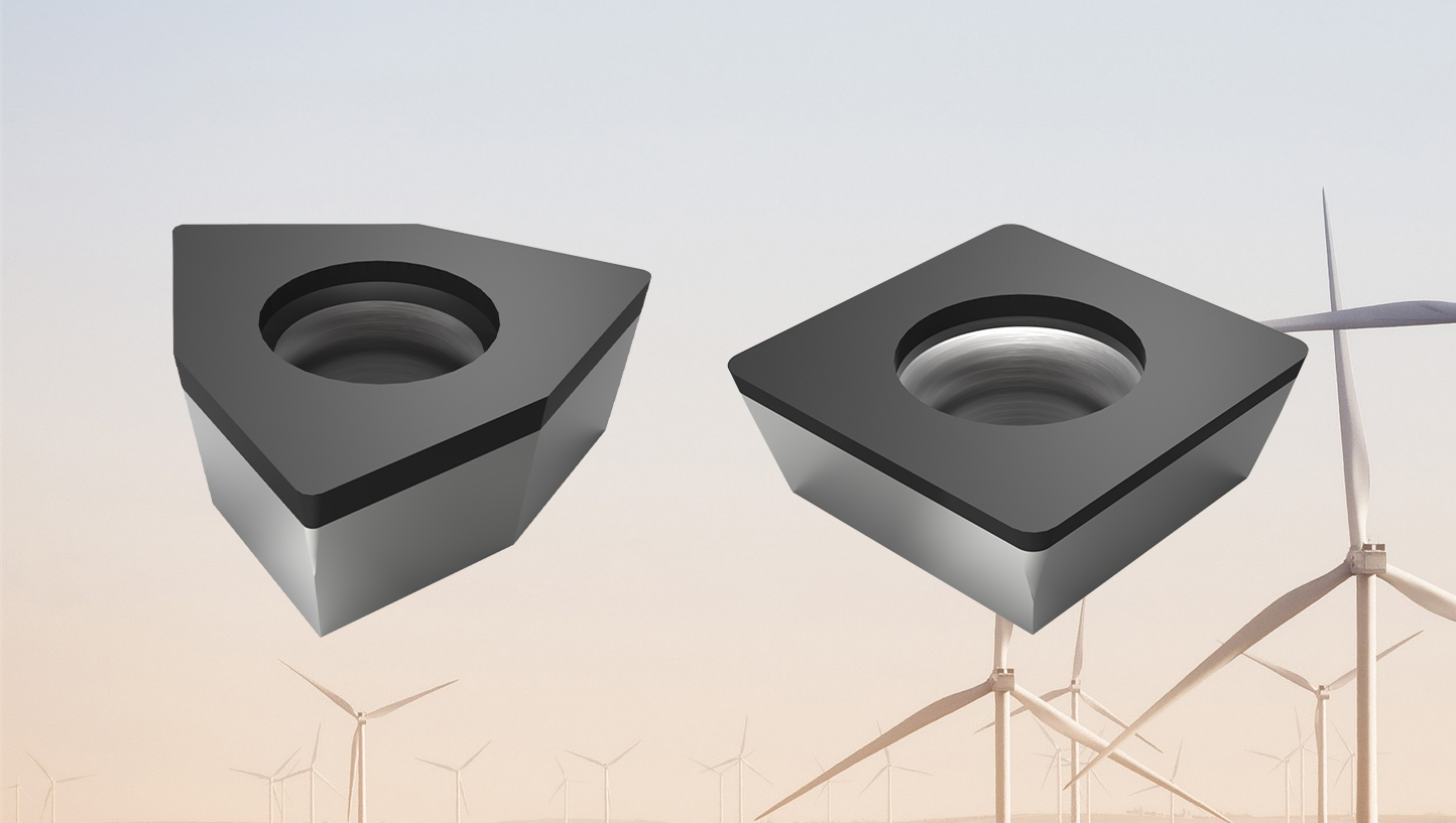 華菱創(chuàng)新PCBN刀具在風電硬車削領(lǐng)域的應(yīng)用